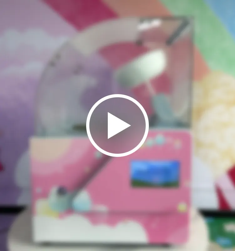 cotton candy machine video
