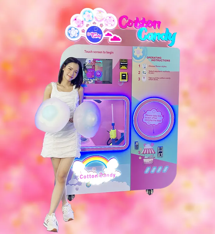 the best cotton candy vending machine