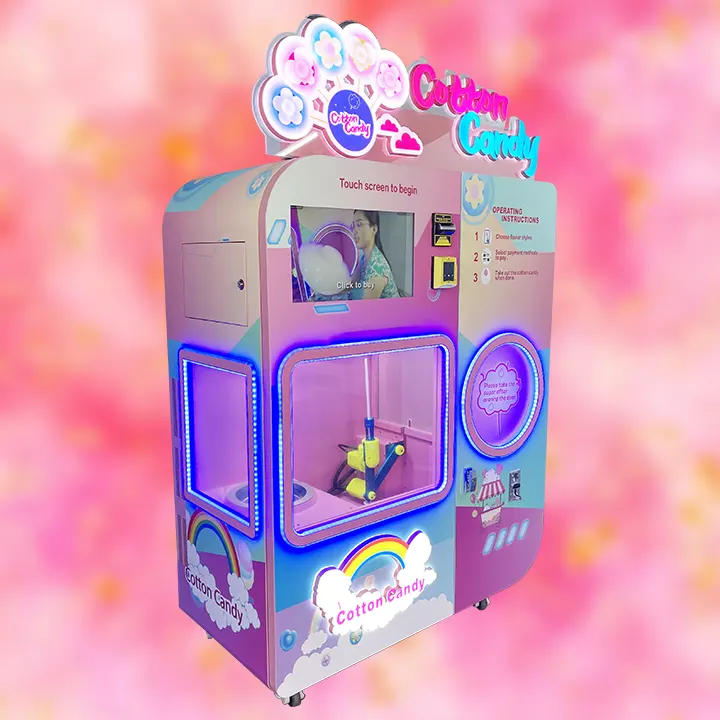 The most popular cotton candy vending machine DL503