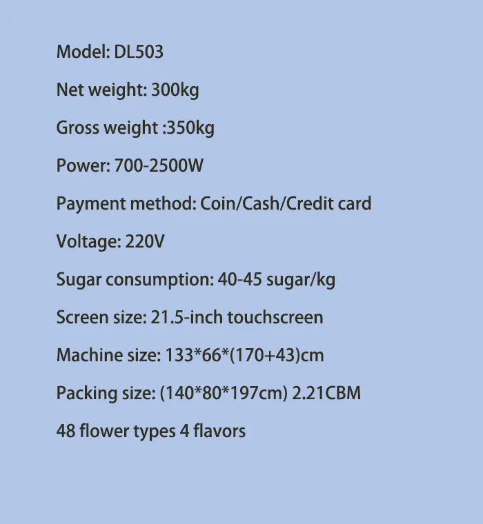 the best cotton candy vending machine