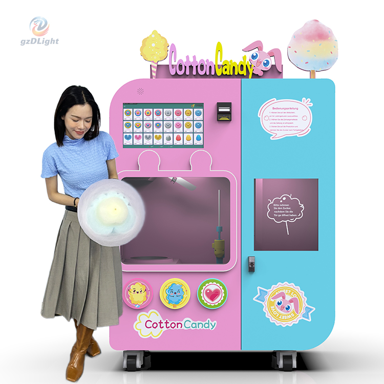 how to work a cotton candy machine