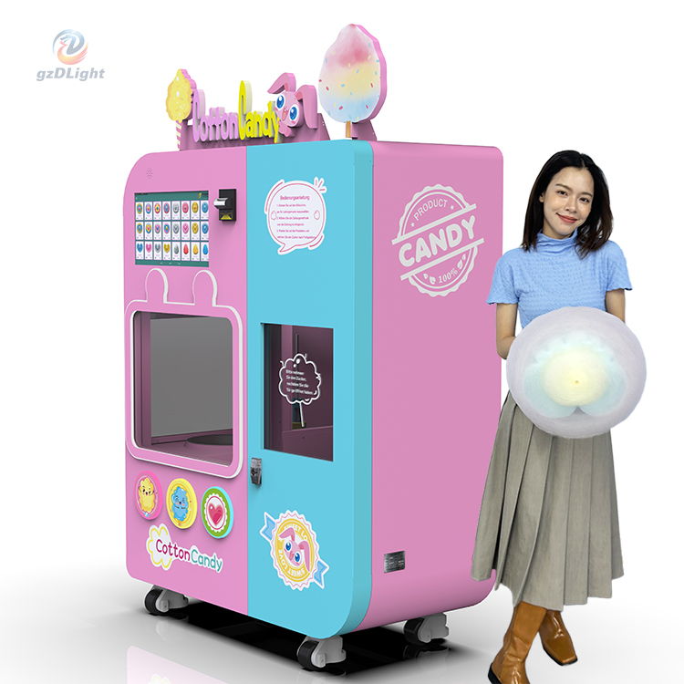 vending machine cotton candy moving car
