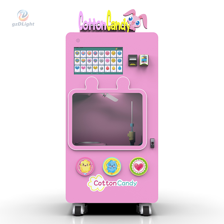 robot cotton candy vending machine price