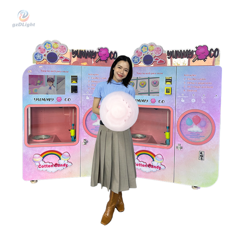 sugar maker cotton candy vending machine for sale