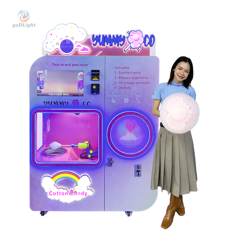 cotton candy vending machine si