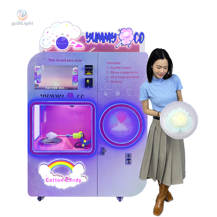 popcorn machine and cotton candy machine