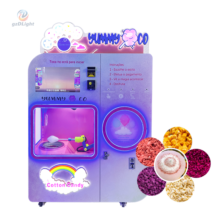 cotton candy machine faces