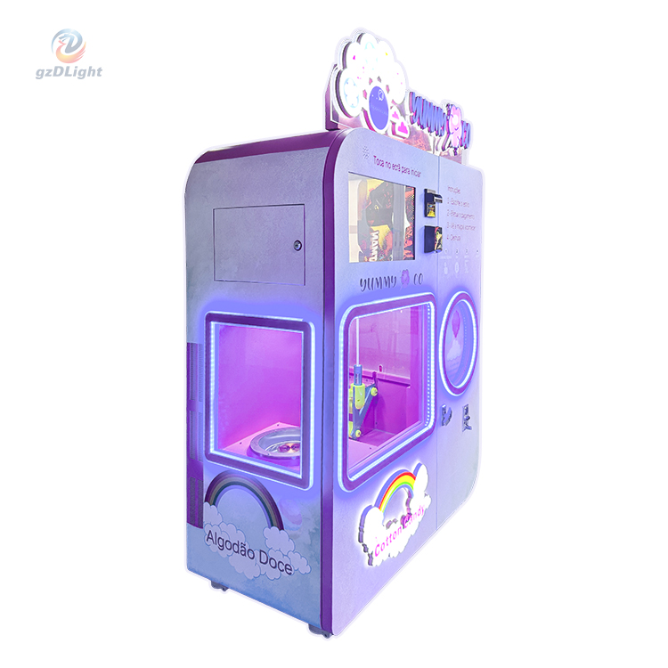 fully automatic cotton candy make machine