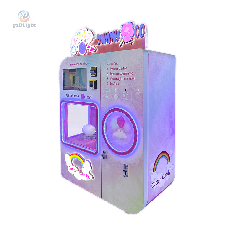 horizontal cotton candy machine