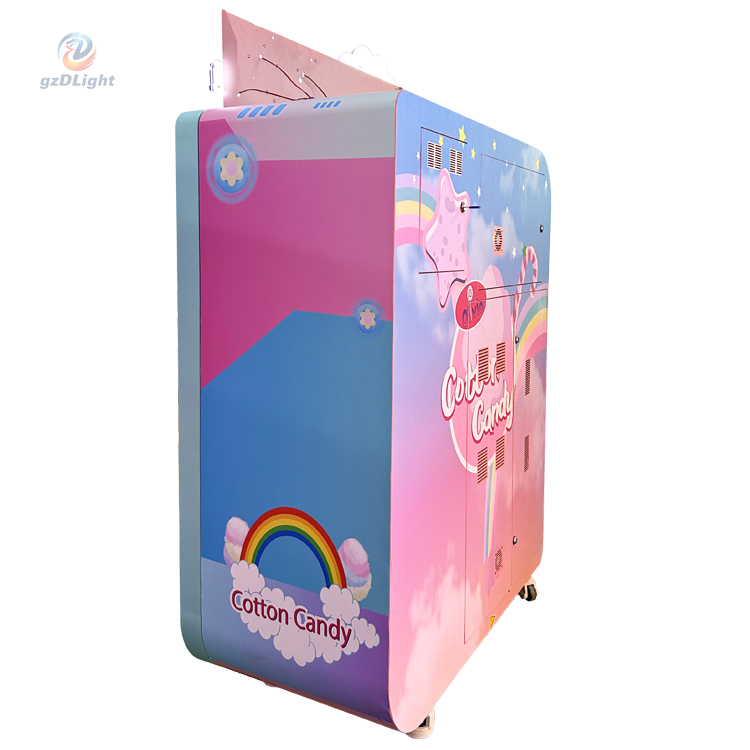 cotton candy make vending machine