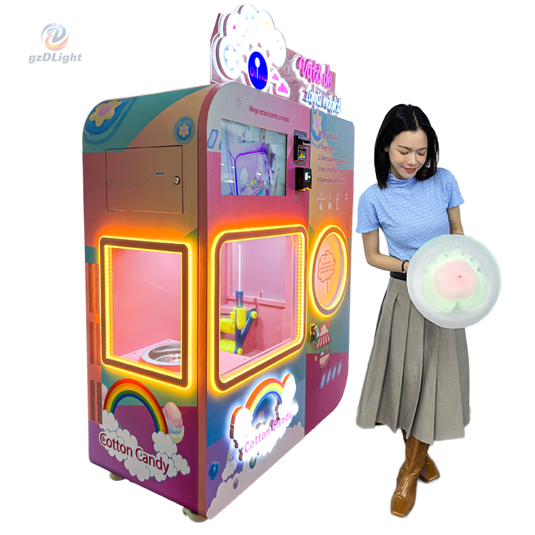  Ce Approved Cotton Candy Vending Machine