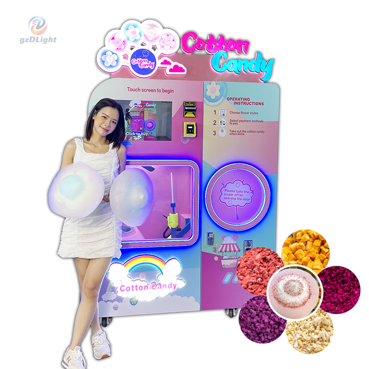 Cotton Candy Vending Floss Machine