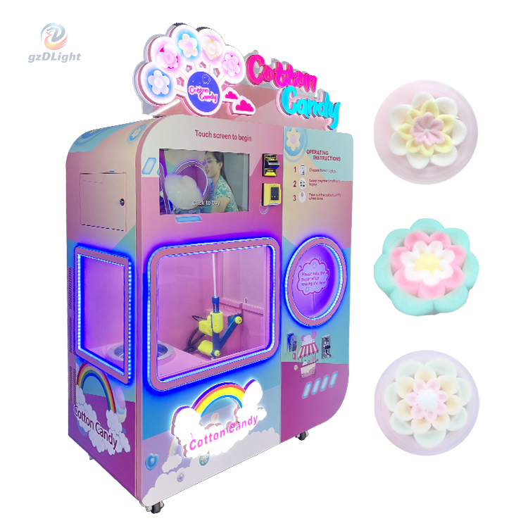 cotton candy machine with card reader