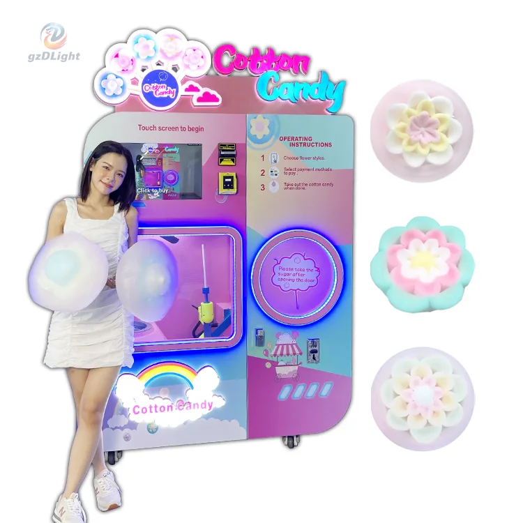 Why do investors choose Dlight automatic cotton candy machine