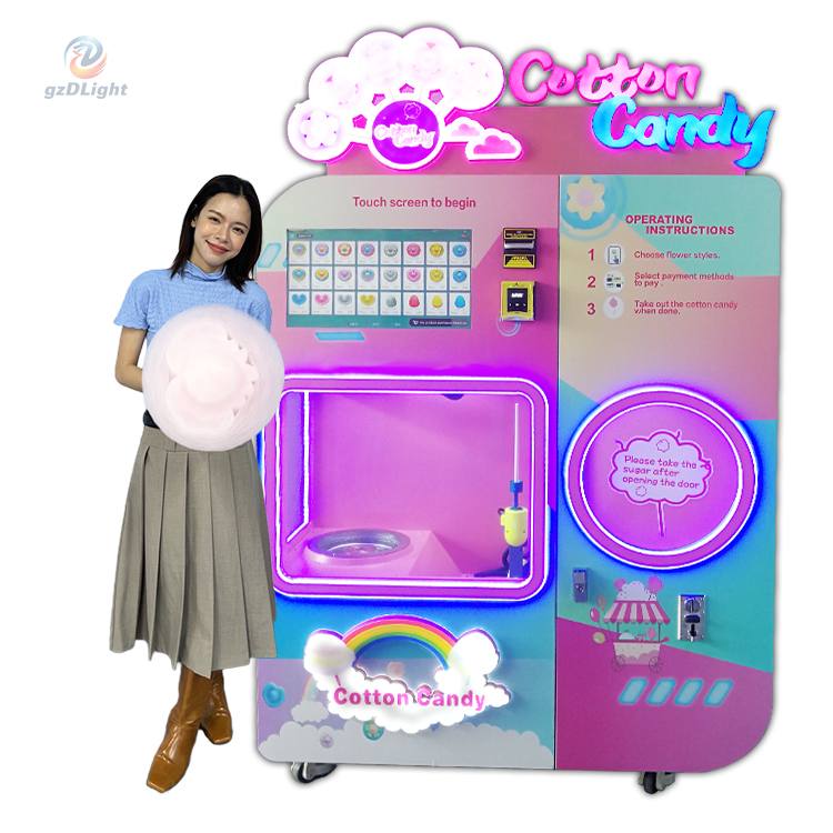  Cotton Candy Vending Machine F
