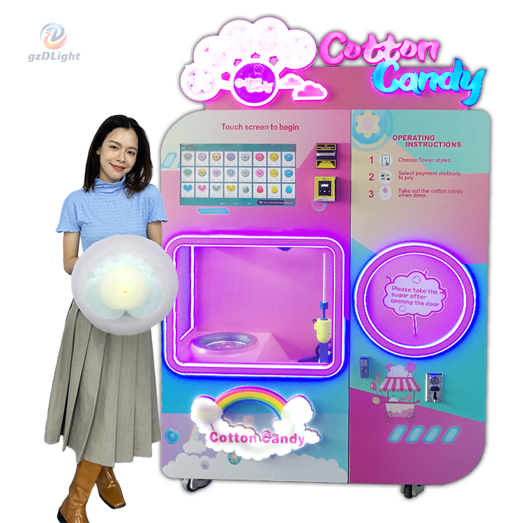 cotton candy machine with cart made in china