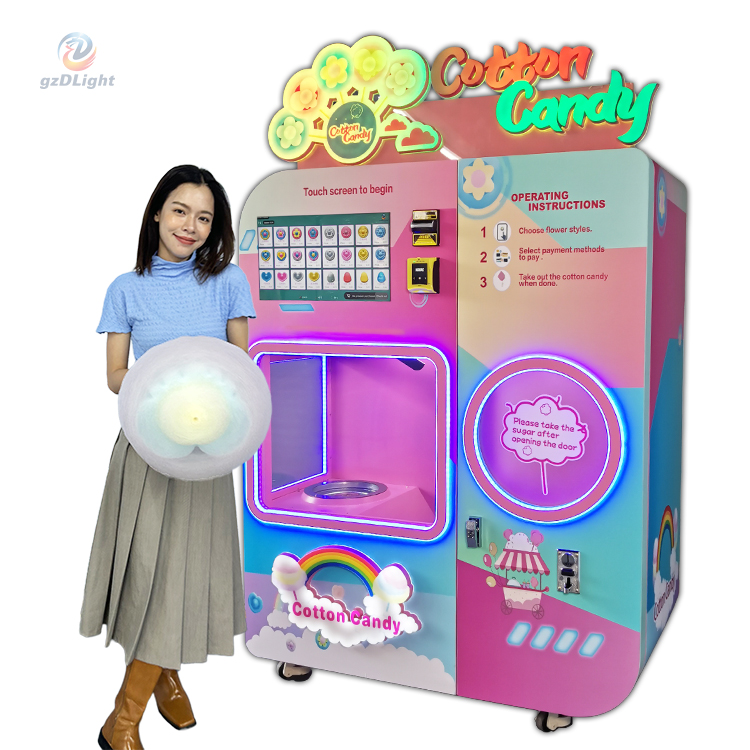 spinning cotton candy