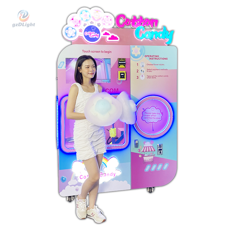  Auto Cotton Candy Machine