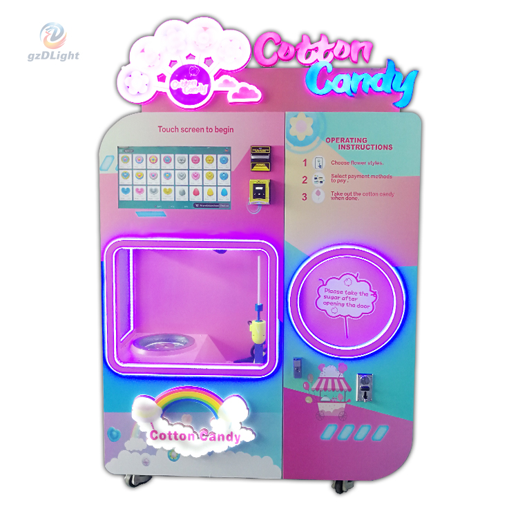  Cotton Candy Vend Machin Automat