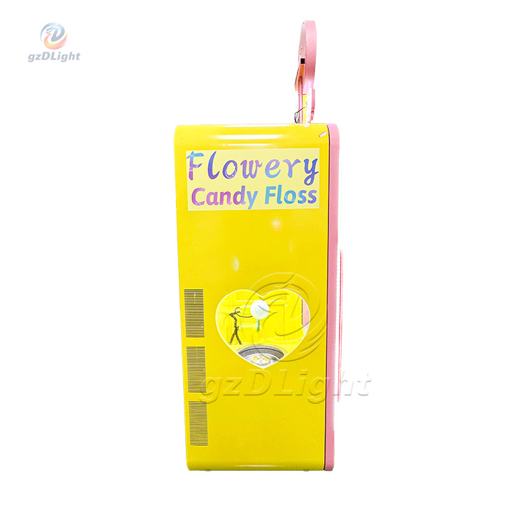 New Design Cotton Candy Vending Machine For Mall