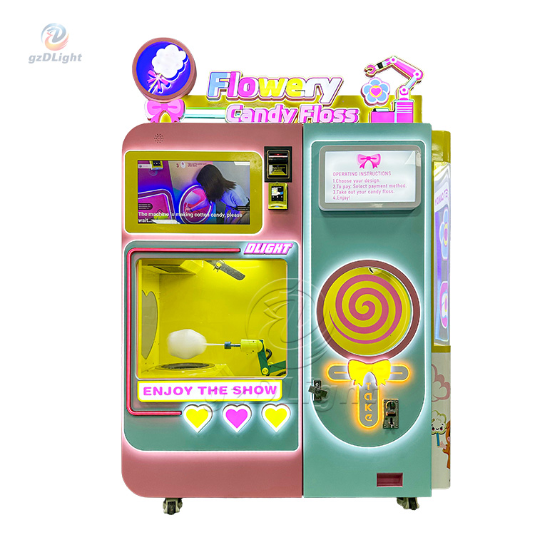 cotton candy machine hard candy