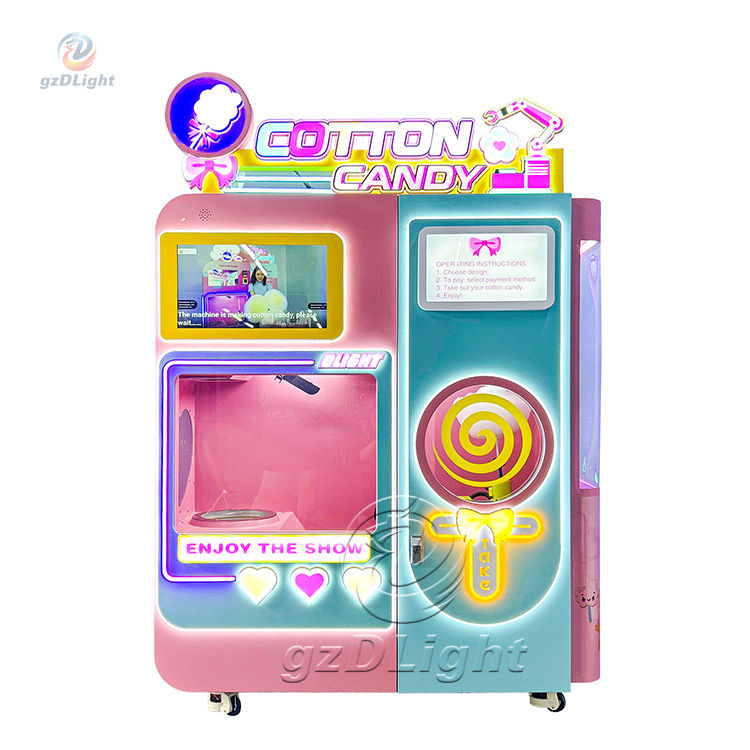 robot cotton candy