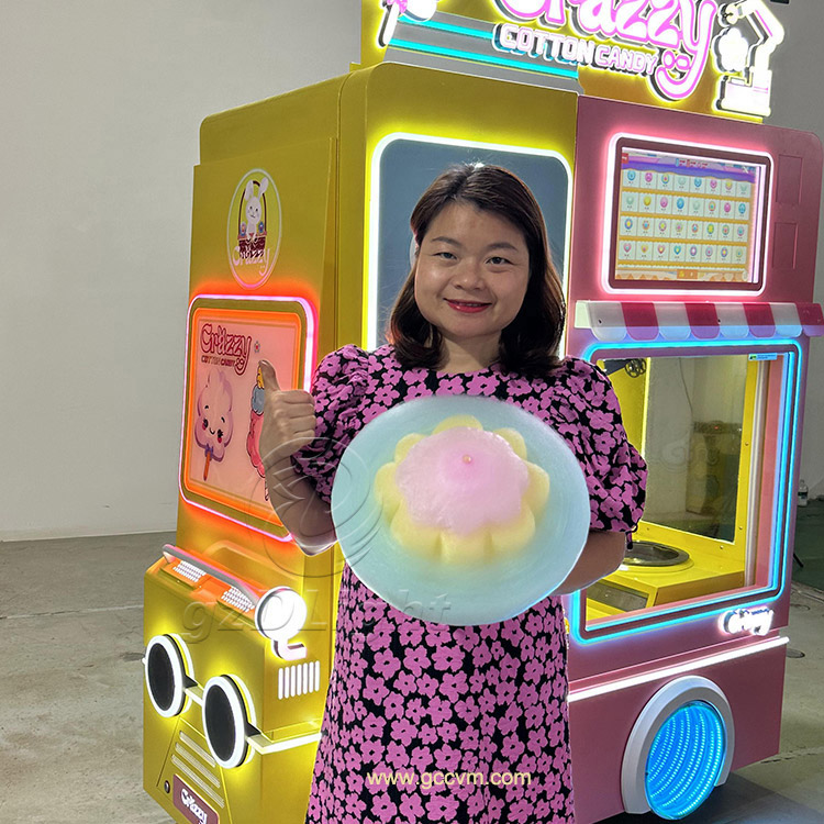 candy machine cotton