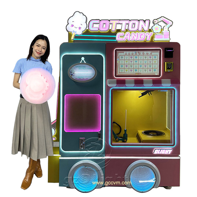 cotton candy vending machine au