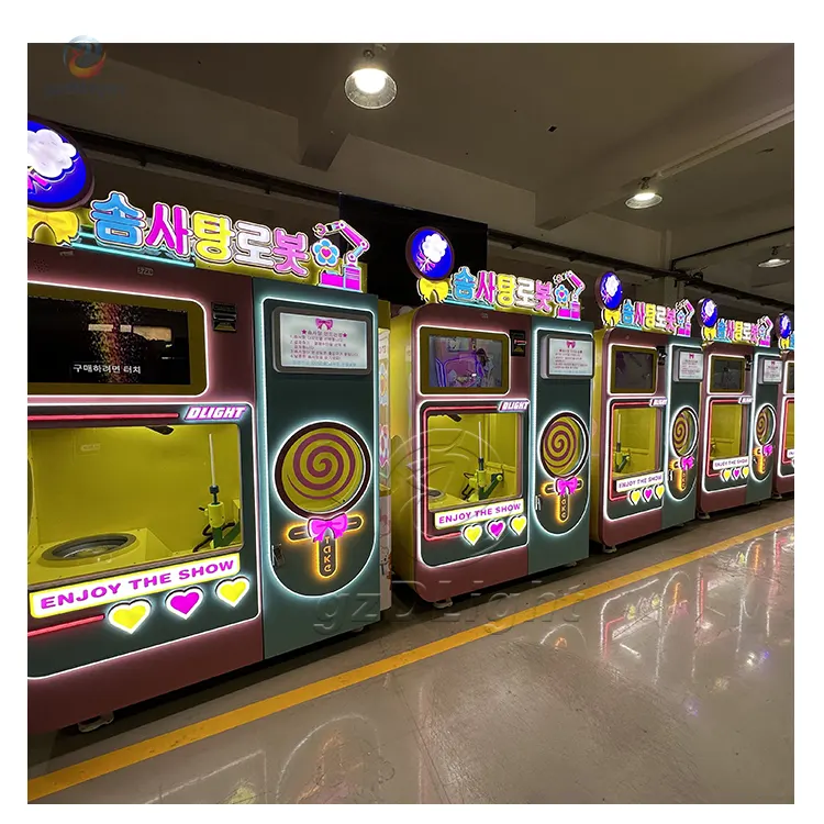 cotton candy vending machine pr