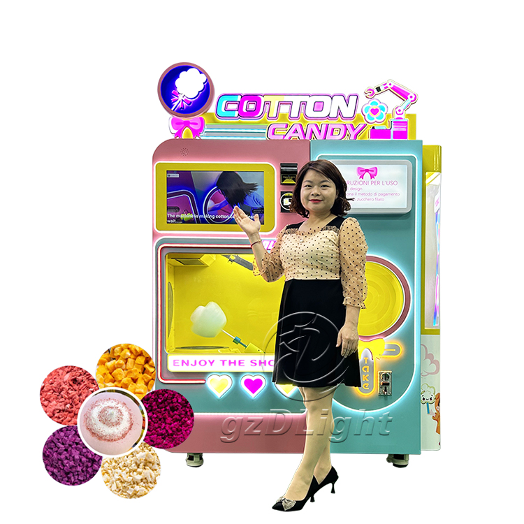 cotton candy vending machine business