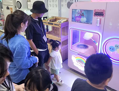 Cotton Candy Machine in South Korea