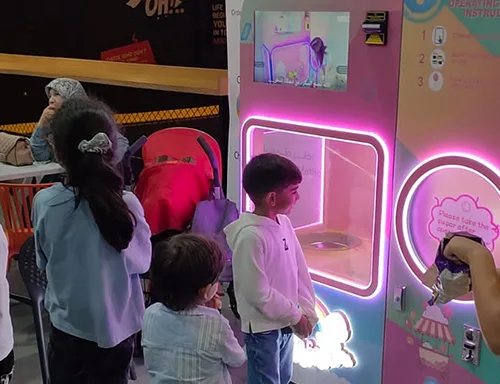 Cotton Candy Machine in Saudi Arabia