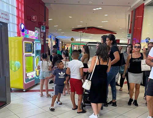 Cotton Candy Machine in Italy