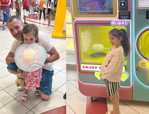 Cotton Candy Machine in Italy