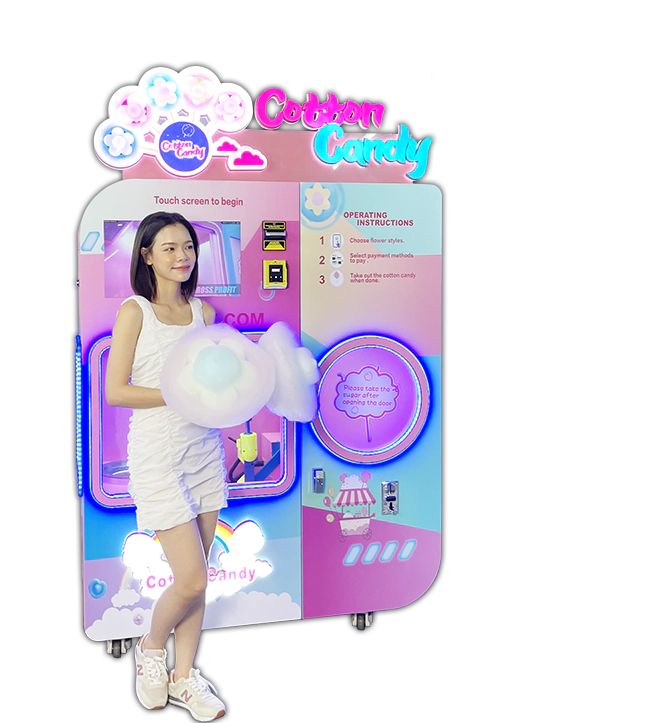 DL503 Cotton candy vending machine